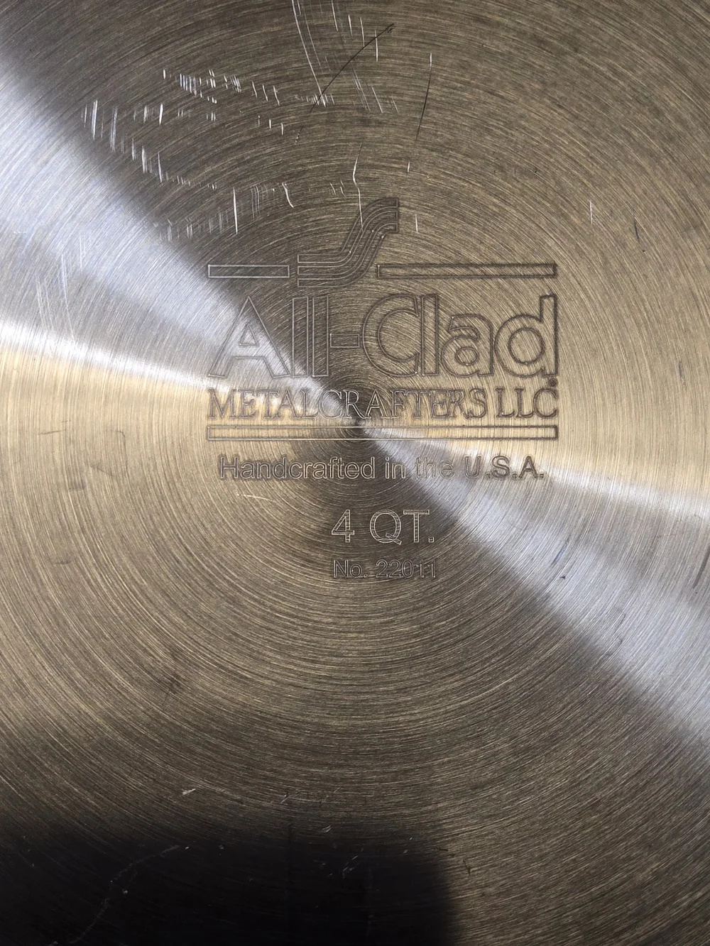 All-Clad Stainless Steel 4 Qt. Saucepan - Brushed Silver
